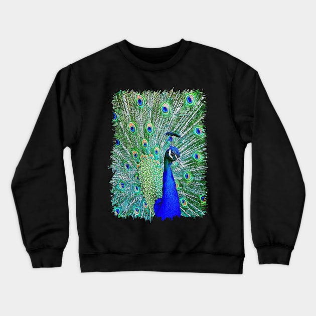 peacock - 9 Crewneck Sweatshirt by THAM SINGGIH